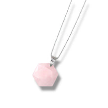 Load image into Gallery viewer, Exclusive Cleo Rose Quartz Gemstone Necklace - TJazelle