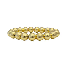 Load image into Gallery viewer, 5mm Gold Beaded Bracelet