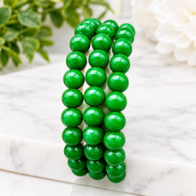 Load image into Gallery viewer, Green Agate Stacker - TJazelle