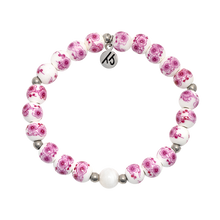 Load image into Gallery viewer, Pink Floral Moments Bracelet - TJazelle