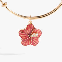Load image into Gallery viewer, Hibiscus Charm Bangle - Alex and Ani