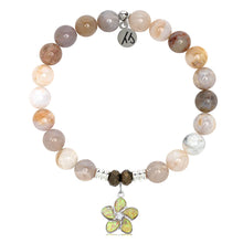 Load image into Gallery viewer, Flower of Positivity Silver Charm Bracelet - TJazelle *Retired*