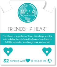 Load image into Gallery viewer, Friendship Heart Charm Bracelet - TJazelle