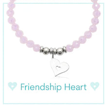Load image into Gallery viewer, Friendship Heart Charm Bracelet - TJazelle