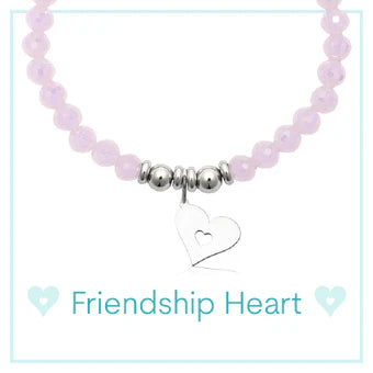 Friendship Heart Charm Bracelet - TJazelle