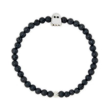 Load image into Gallery viewer, Glow In The Dark Ghost Stretch Bracelet