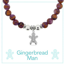 Load image into Gallery viewer, Gingerbread Man Bracelet - TJazelle H.E.L.P