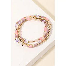 Load image into Gallery viewer, Assorted Glass Beaded Stackable Bracelet