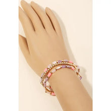 Load image into Gallery viewer, Assorted Glass Beaded Stackable Bracelet
