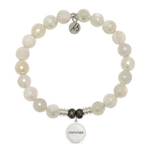 Load image into Gallery viewer, Godmother Disc Silver Charm Bracelet - TJazelle