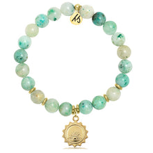 Load image into Gallery viewer, Sunsets Gold Charm Bracelet- TJazelle