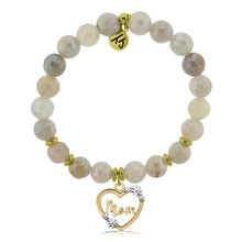 Load image into Gallery viewer, Gold Mom Heart Charm Bracelet - TJazelle