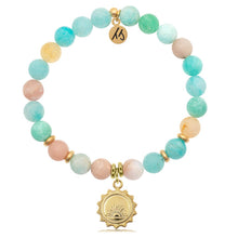 Load image into Gallery viewer, Sunsets Gold Charm Bracelet- TJazelle