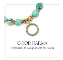 Load image into Gallery viewer, Good Karma Gold Charm Bracelet - TJazelle