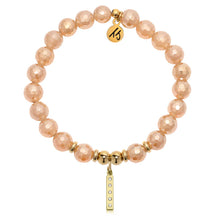 Load image into Gallery viewer, Intentions Gold Charm Bracelet - TJazelle
