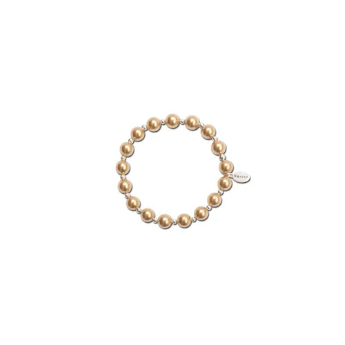 Gold Pearl Count Your Blessings Bracelet-Blessing Bracelet