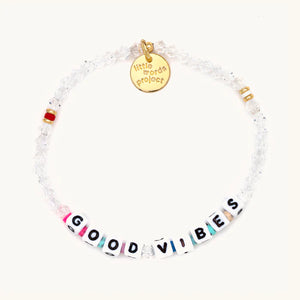 "Good Vibes" Little Words Project LWP Bracelet