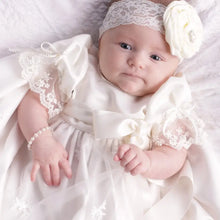 Load image into Gallery viewer, Grace Pearl Sterling Silver Bracelet with Cross - Cherished Moments