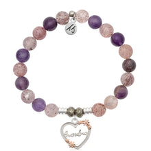 Load image into Gallery viewer, Grandma Heart Charm Silver Bracelet- TJazelle