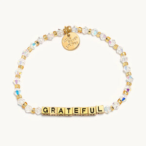 "Grateful" Gold Era Little Words Project LWP Bracelet