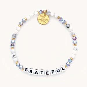 "Grateful" Little Words Project LWP Bracelet