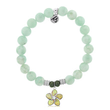 Load image into Gallery viewer, Flower of Positivity Silver Charm Bracelet - TJazelle *Retired*