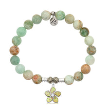 Load image into Gallery viewer, Flower of Positivity Silver Charm Bracelet - TJazelle *Retired*