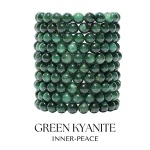 Inner Peace Green Kyanite Stacker - TJazelle