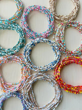Load image into Gallery viewer, Mermaid Seed Bead Bracelet - Dainy Stretch Bracelet