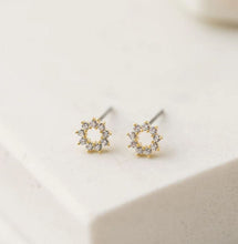 Load image into Gallery viewer, Halo Mini Stud Earrings