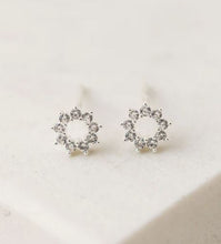 Load image into Gallery viewer, Halo Mini Stud Earrings