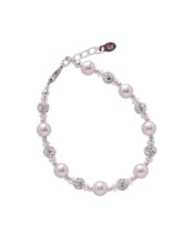 Load image into Gallery viewer, White Pearl Baby or Child&#39;s Bracelet - Hannah