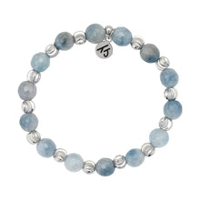 Load image into Gallery viewer, Aquamarine Jade Harmony Bracelet - TJazelle