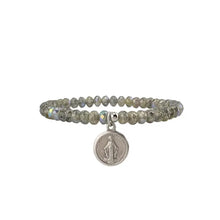 Load image into Gallery viewer, Miraculous Mother Mary Stretch Bracelet - Love Lisa Healing Collection