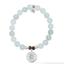 Load image into Gallery viewer, "Healing Prayers" Larimar Charm Bracelet - TJazelle