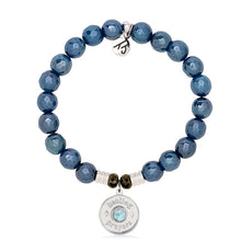 Load image into Gallery viewer, "Healing Prayers" Larimar Charm Bracelet - TJazelle