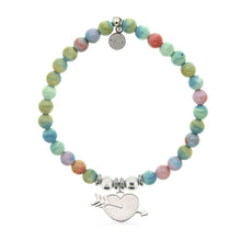 Load image into Gallery viewer, "Heart and Arrow" Charm Bracelet -  TJazelle HELP Collection