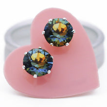 Load image into Gallery viewer, Heliotrope Mini Bling Earrings -JoJoLovesYou