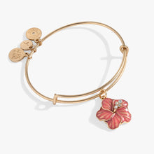 Load image into Gallery viewer, Hibiscus Charm Bangle - Alex and Ani