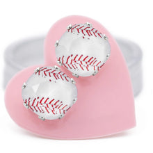 Load image into Gallery viewer, Homerun "Baseball" Cushion Bling - JoJoLovesYou