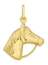 Load image into Gallery viewer, 14K Horse Head Charm