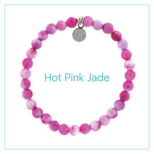 Load image into Gallery viewer, Hot Pink Jade Stacker - Limited Edition- TJazelle HELP Collection