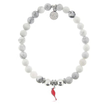 Load image into Gallery viewer, Enamel Cardinal Bracelet - TJazelle H.E.L.P