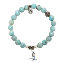 Load image into Gallery viewer, "Hummingbird" Silver Charm Bracelet - TJazelle
