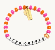 Load image into Gallery viewer, "Iced Coffee" Little Words Project Bracelet