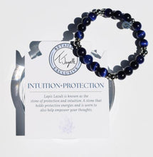 Load image into Gallery viewer, Intuition and Protection Lapis Lazuli Stacker - TJazelle Retailer Exclusive