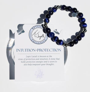 Intuition and Protection Lapis Lazuli Stacker - TJazelle Retailer Exclusive