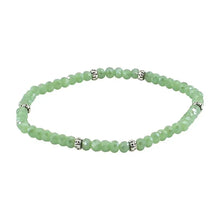 Load image into Gallery viewer, Jade AB with Silver Acccents  - Crystal Stacker