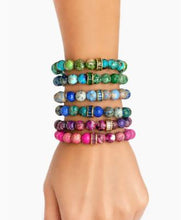 Load image into Gallery viewer, Blueberry Bellissima Gemstone Stretch Bracelet