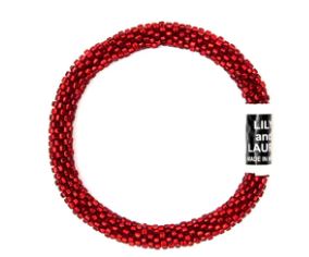 July Red - Roll On Lily and Laura Bracelet